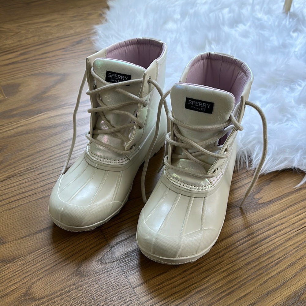 SPERRY PORT GIRLS’ (Size 3) WEATHER BOOT